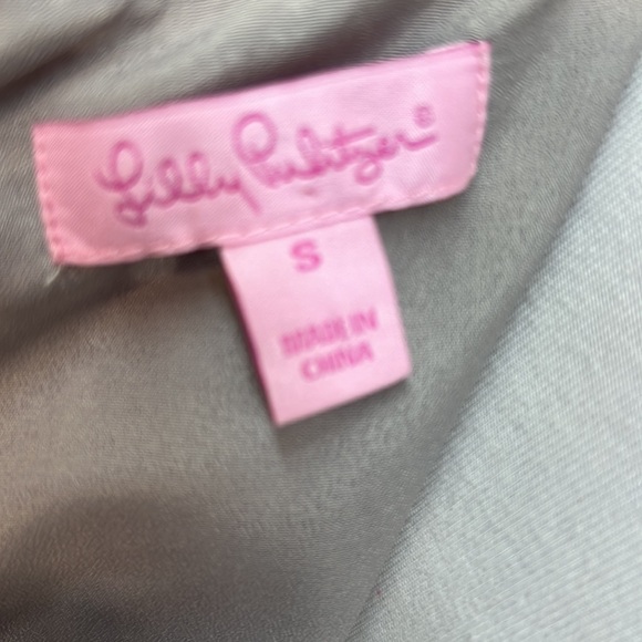 Lilly Pulitzer Arlington Silver Shift Dress - Picture 7 of 8